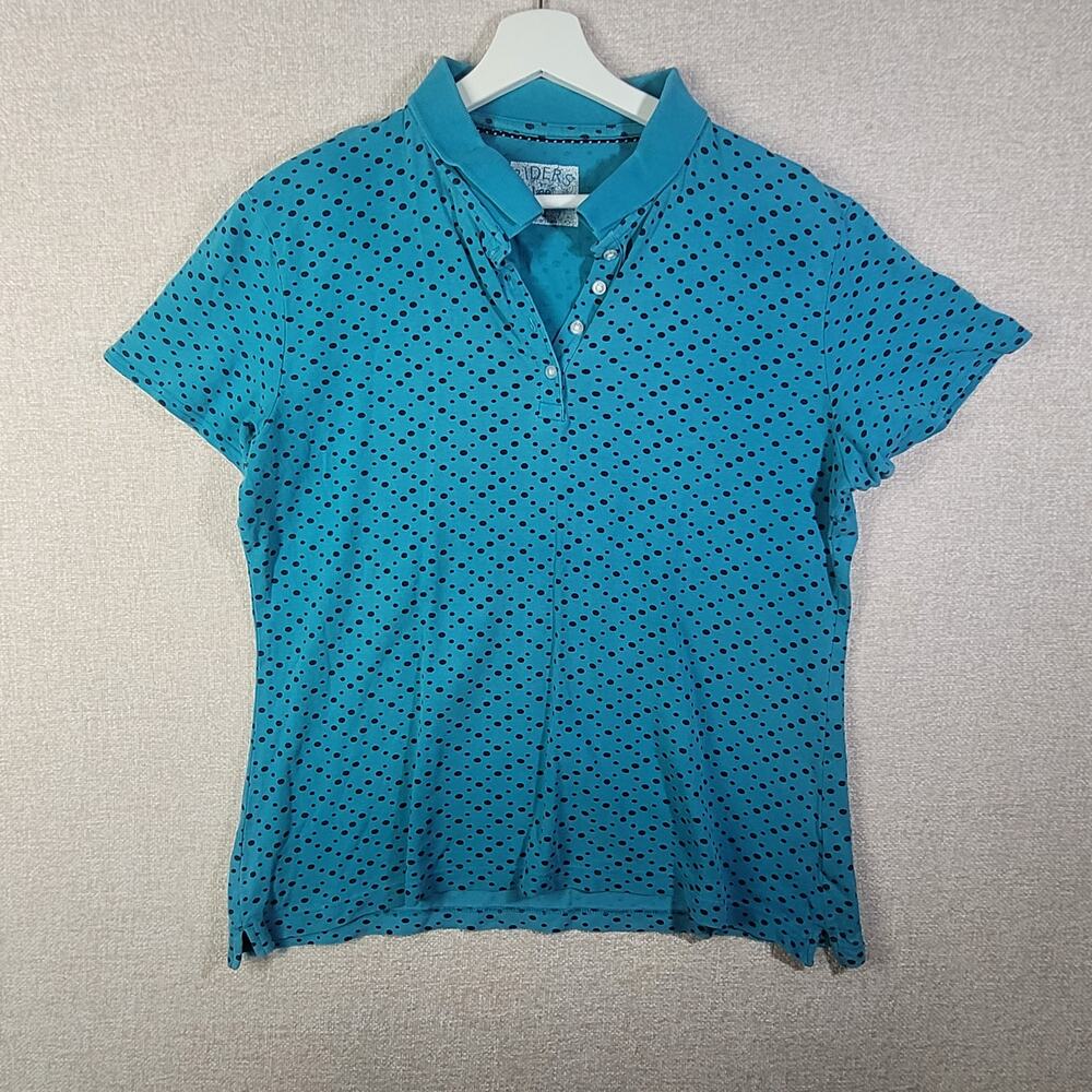 Riders by Lee Men's Teal Polo Shirt - Size XL